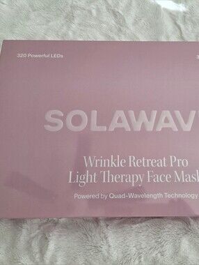 Solawave Wrinkle Retreat Pro Light Therapy Face Mask